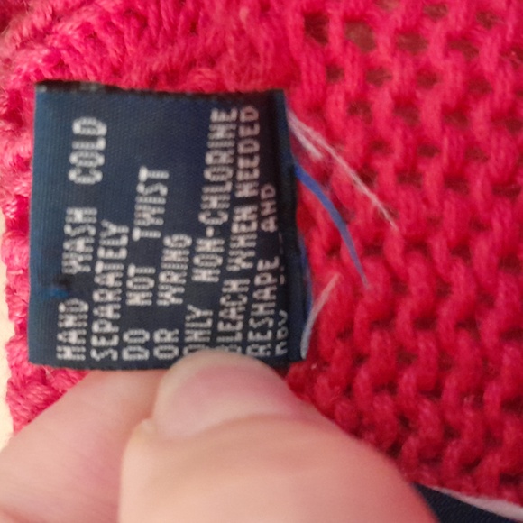 Vintage BEST AMERICAN CLOTHING CO Cardigan Nautical Open Knit Sweater Size SMALL - Picture 4 of 5